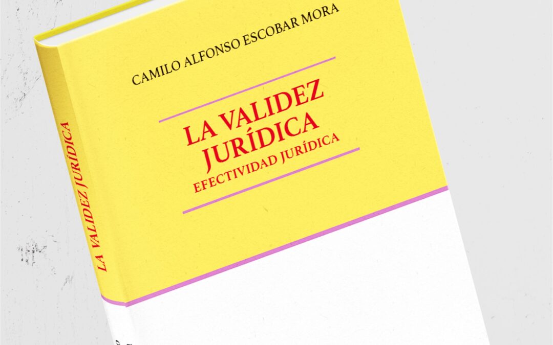 Nuevo libro de nuestro Fundador “La validez jurídica. Efectividad jurídica” publicado por el prestigioso Grupo Editorial Ibáñez