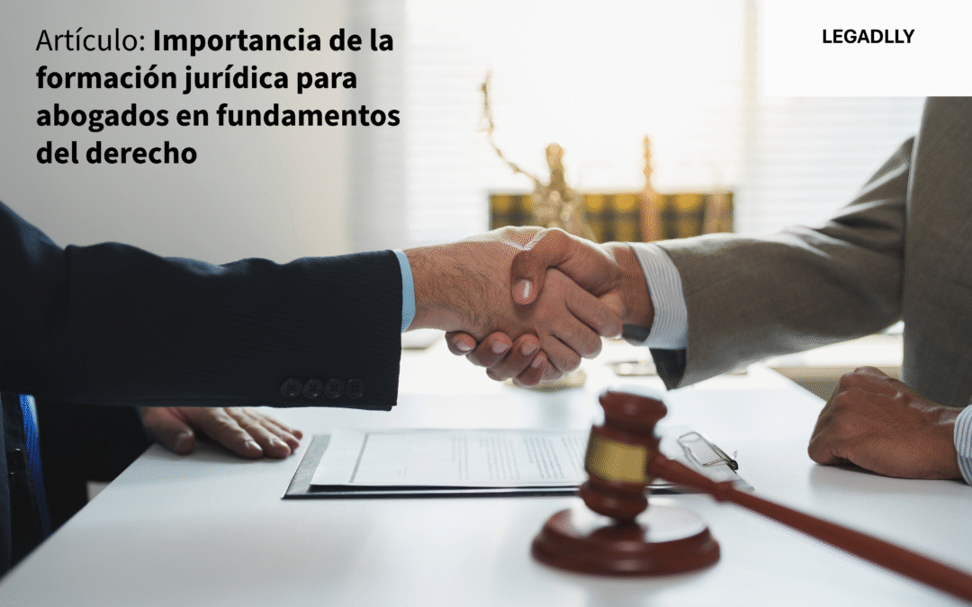 Importancia de la formación jurídica para abogados en fundamentos del derecho