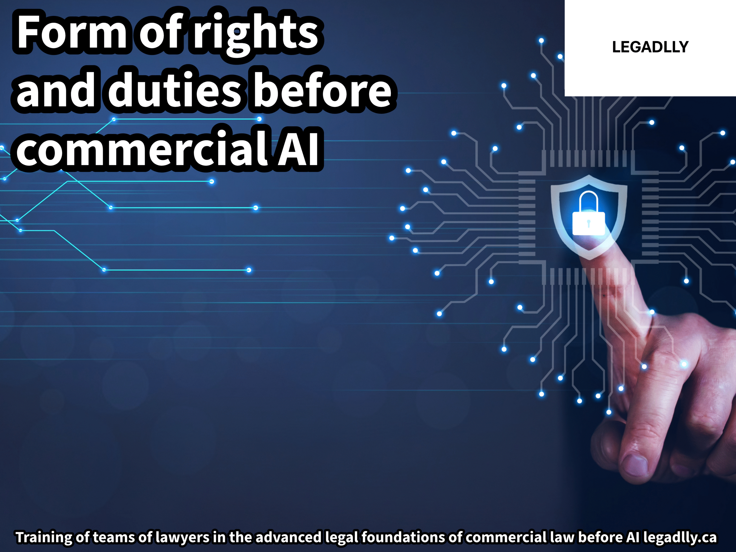 Form of rights and duties before commercial AI – LEGADLLY