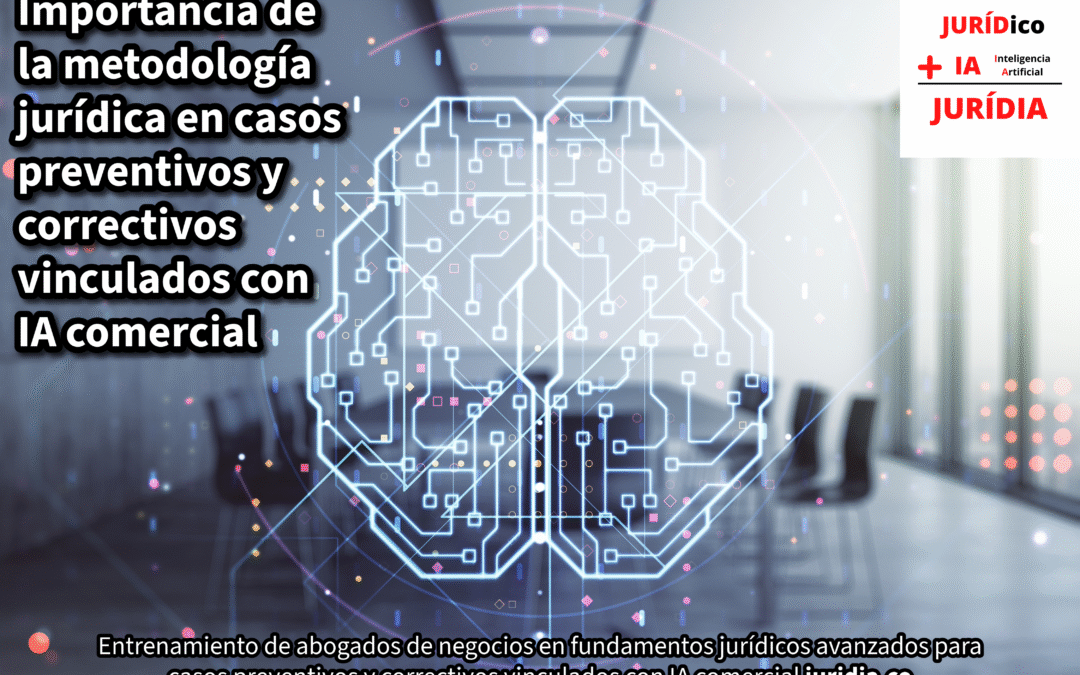 Importancia de la metodología jurídica en casos preventivos y correctivos vinculados con IA comercial – JURÍDIA