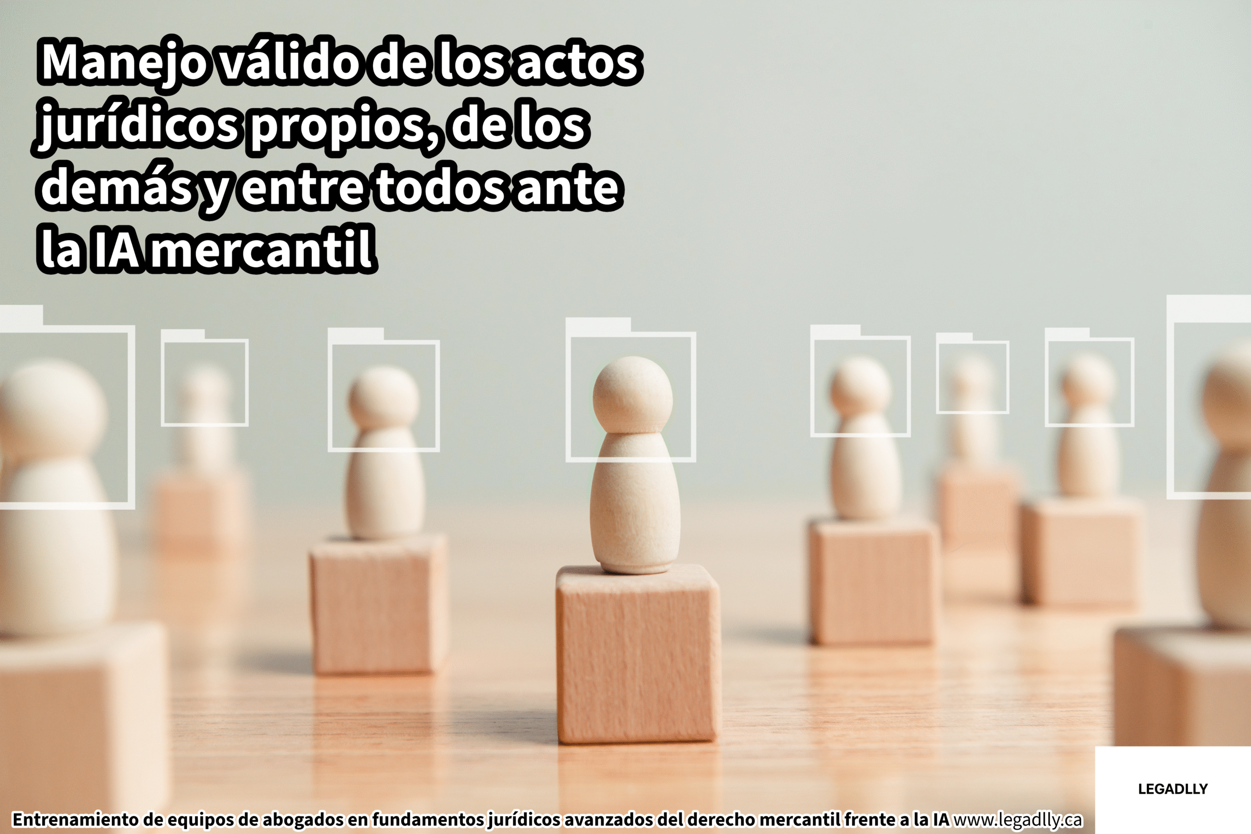 Manejo válido de los actos jurídicos propios, de los demás y entre todos ante la IA mercantil – LEGADLLY