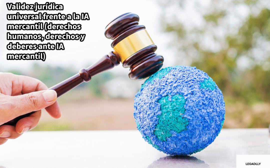 Validez jurídica universal frente a la IA mercantil (derechos humanos, derechos y deberes ante IA mercantil) – LEGADLLY